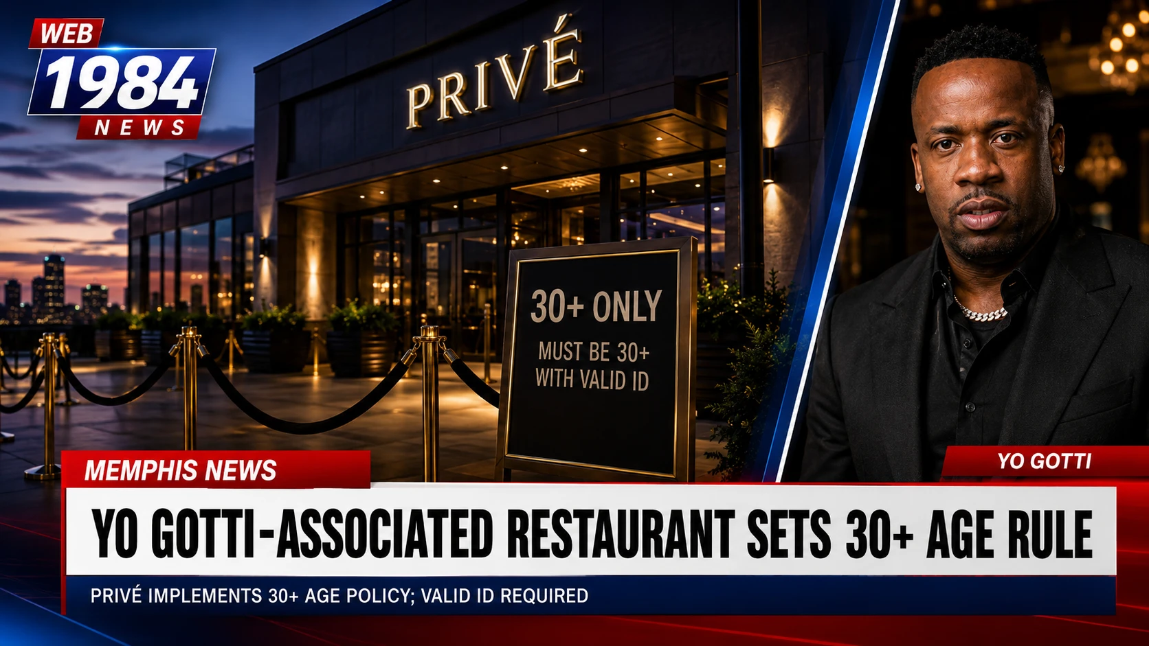 Yo Gotti-Associated Memphis Restaurant Privé Raises Minimum Entry Age to 30